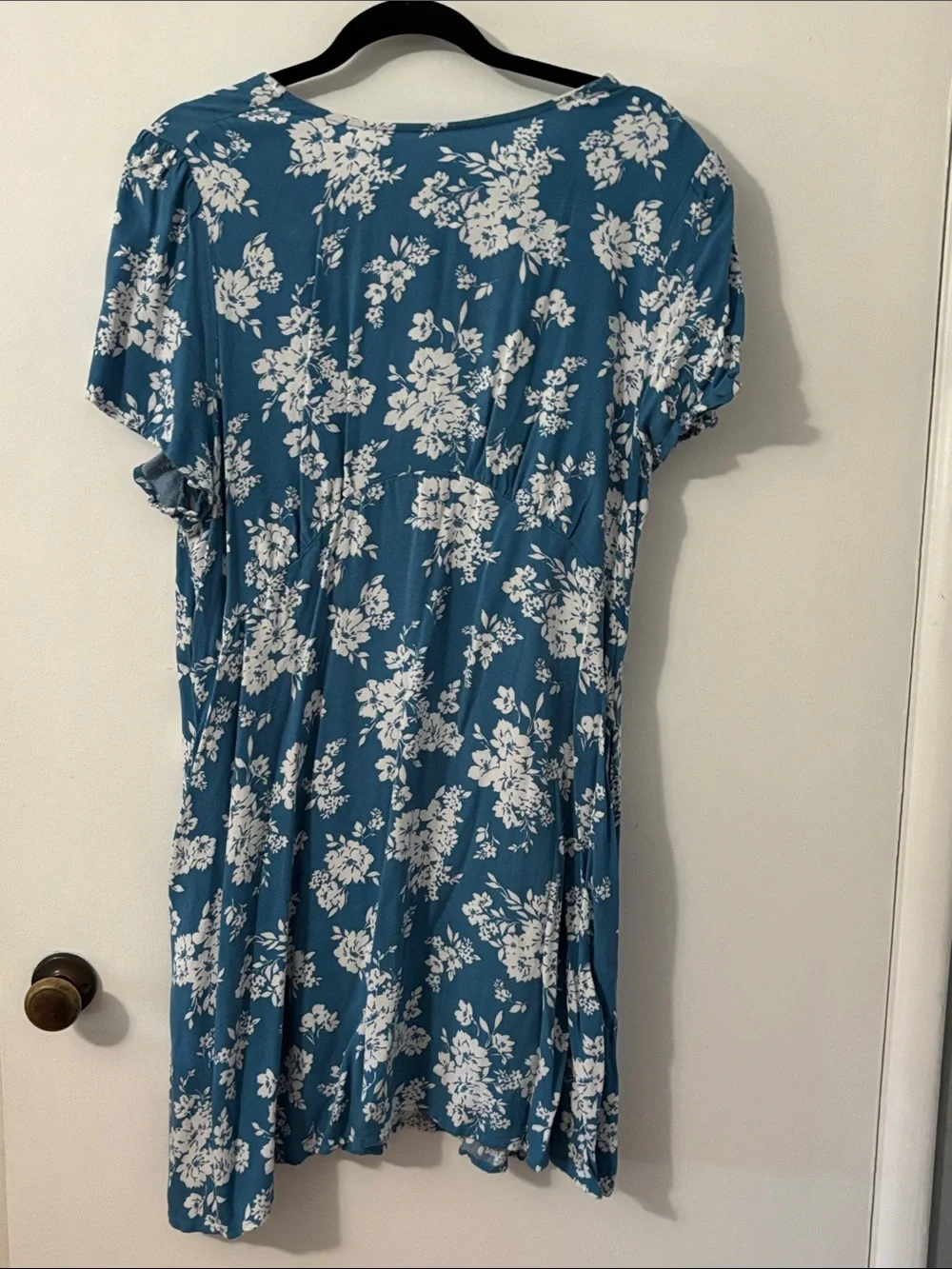 Old Navy Floral Short Sleeve Dress Size XL EUC - Picture 1 of 4